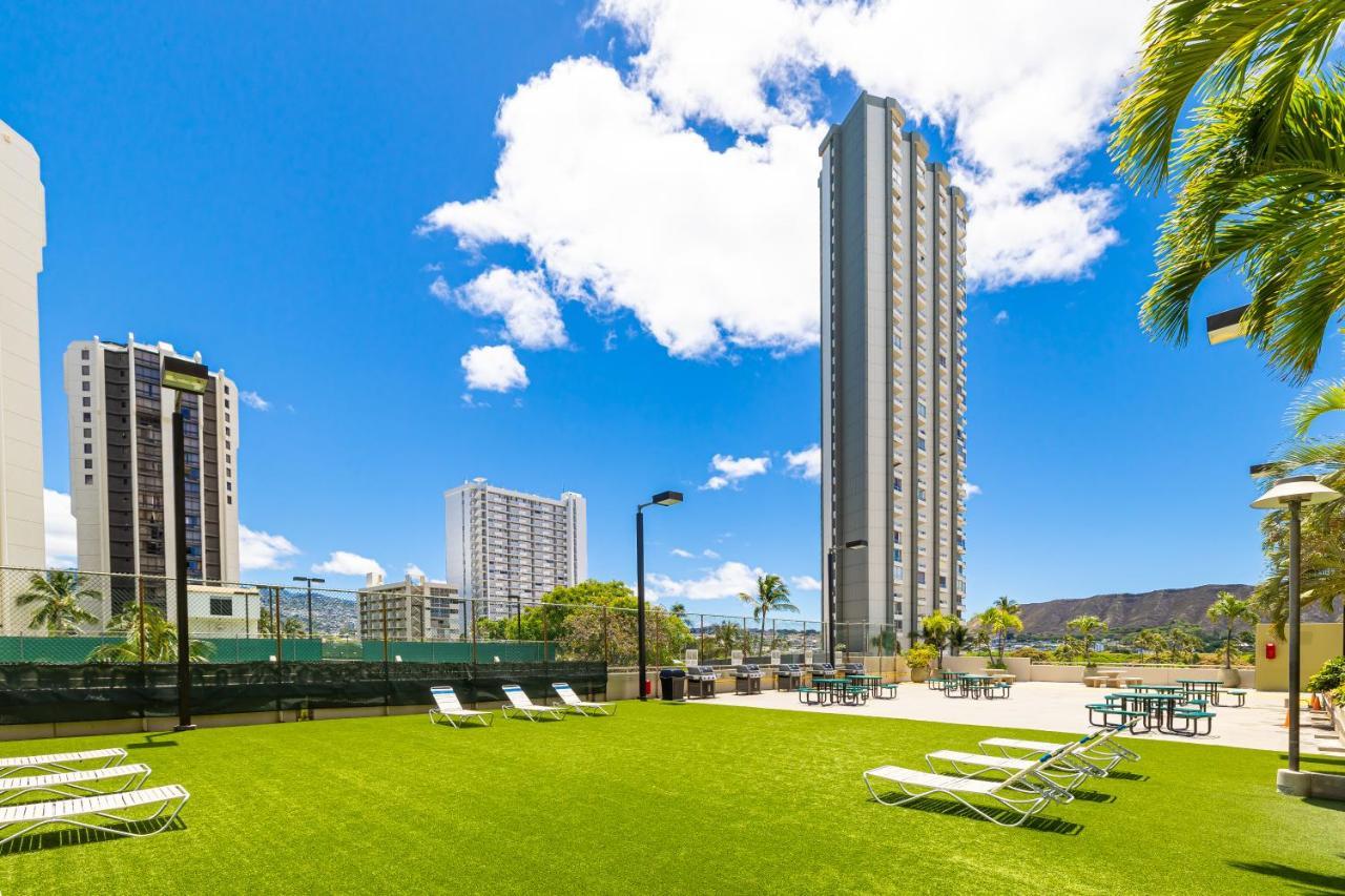 Waikiki Sunset Mountain View Near Beach With Parking Honolulu Kültér fotó