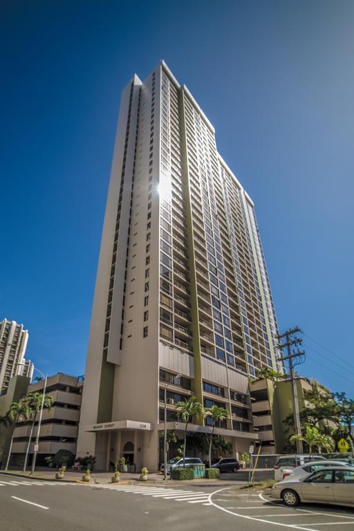 Waikiki Sunset Mountain View Near Beach With Parking Honolulu Kültér fotó